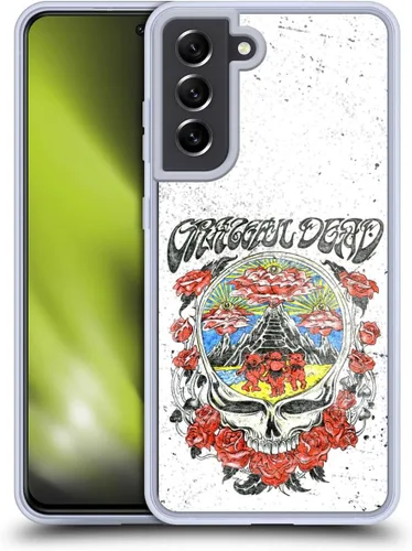Vista 284 de Head Case Designs Funda de gel con licencia oficial de Grateful Dead Bear Trends [protección de grado militar] compatible con Google Pixel 3