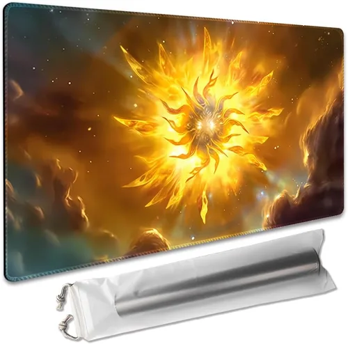Vista 6 de Tapete de Juego de Mesa Premium de 24x14 pulgadas TCG Compatible con OCG CCG RPG MTG Tapetes de Juego, Alfombrilla de Ratón Tapete de Escritorio