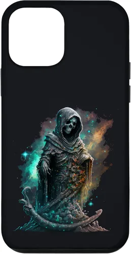 Vista 16 de Santa Muerte - Carcasa para iPhone 17, diseño de folklore mexicano