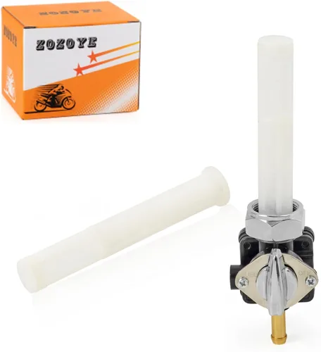 Vista 7 de Válvula de combustible Petcock de 22mm de salida recta para Sportster 883 XL883 XLH883 Sportster 1200 XL1200 XLH1200 1995-2006 Sistema de vacío
