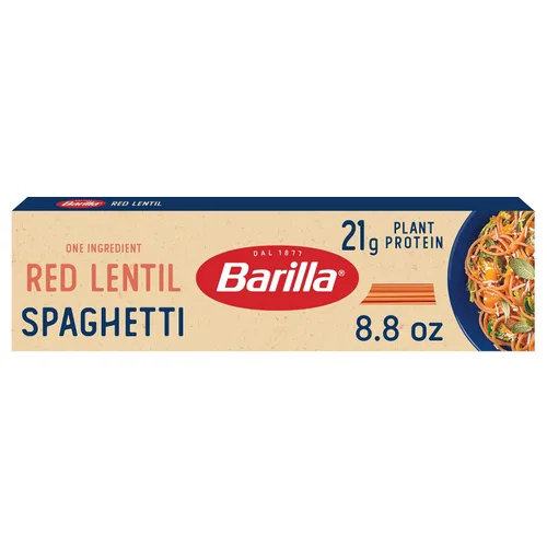 Vista 10 de Barilla Campanelle Pasta, caja de 16 onzas, pasta sin OMG hecha con sémola de trigo duro, pasta certificada Kosher