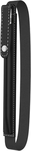 Vista 22 de MoKo Soporte para lápiz para Apple Pencil Pro, Apple Pencil de 1ª/2ª generación, iPencil (USB-C), Funda de cuero PU para lápiz de iPad con hebilla