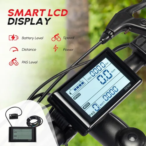 Vista 3 de PEXMOR Kit de conversión de bicicleta eléctrica, kit de conversión de bicicleta eléctrica de 36 V, 750 W, 24 pulgadas20 pulgadas, rueda delantera