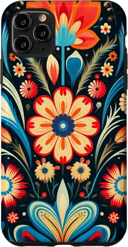 Vista 13 de Polish Folk Art Flower Pattern Poland Case for iPhone 17