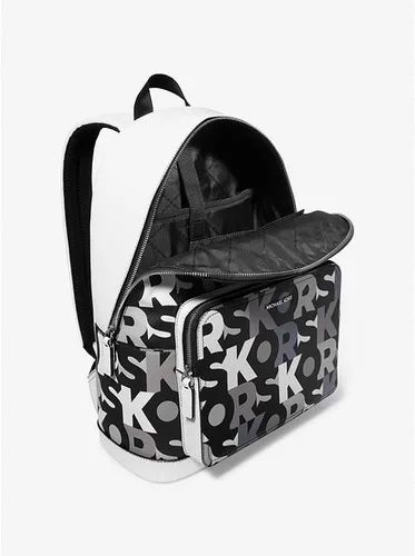 Vista 2 de Michael Kors Mochila grande con logotipo de Cooper para hombre, Combo Negro, Mochila