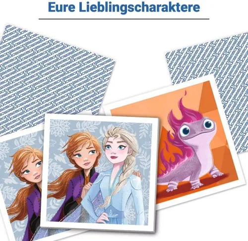 Vista 6 de Ravensburger Disney Frozen Memory Game – Pares de fotos a juego para niños a partir de 3 años – Juguete educativo para niños
