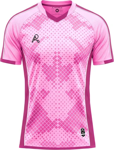 Vista 21 de Arcarius Camiseta Pro de Fútbol para Hombre – Uniforme de Partido o Portero con Absorción de Humedad Azul claro