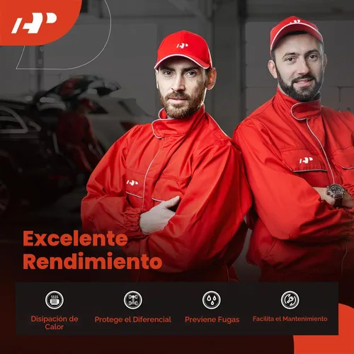 Vista 5 de A-Premium Cubierta de diferencial trasero compatible con engranaje de anillo de 11.5 pulgadas - 2001-2018 - Chevy Silverado 2500 HD 3500 & GMC