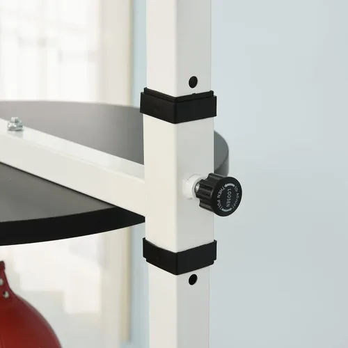 Vista 8 de Soozier Soporte de Bolsa de Boxeo 2 en 1, Soporte de Bolsa de Boxeo de Altura Ajustable con Base Ponderada y Bolsa de Velocidad, Independiente