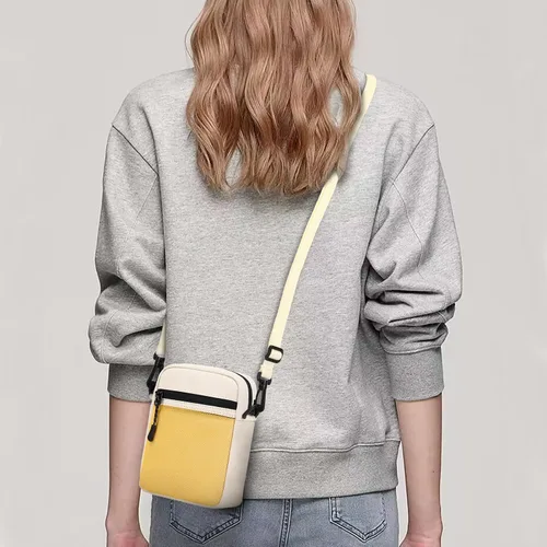 Vista 6 de El-fmly Pequeñas bolsas cruzadas para hombres y mujeres, mini bolsa de mensajero para uso diario