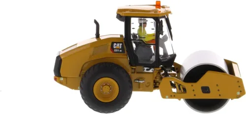 Vista 5 de Diecast Masters Compactador de suelo Caterpillar CS11 GC 1:50 High Line Series Cat Trucks & Construction Equipment Scale Model Collectible 85589