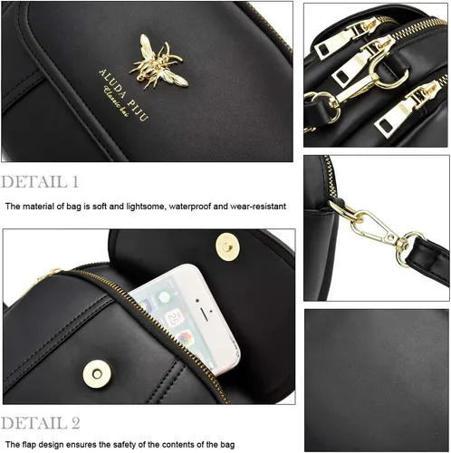 Vista 6 de Small Crossbody Bags Shoulder Bag for Women Stylish Ladies Messenger Bags Purse and Handbags Wallet