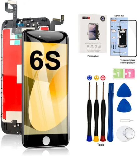 Vista 9 de EFAITHFIX para iPhone 7 Plus reemplazo de pantalla LCD negra de 5.5 pulgadas, conjunto de marco de visualización LCD, pantalla táctil 3D
