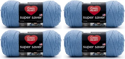 Vista 22 de Red Heart Super Saver Jumbo Ovillo de lana, Amatista