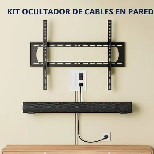 Vista 3 de Kit corrector de cable de pared