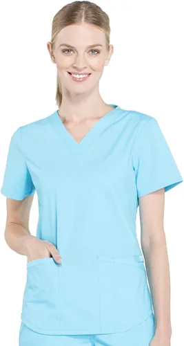 Vista 12 de CHEROKEE Workwear Profesionales cuello en V Negro