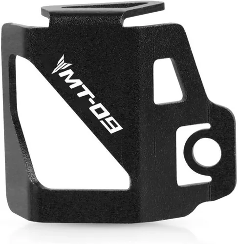 Vista 14 de Tapa de rosca para motocicleta, protector de depósito de líquido de freno trasero para Yamaha MT-07 MT-09 MT 07 09 (color : MT07 negro, tamaño: 1)