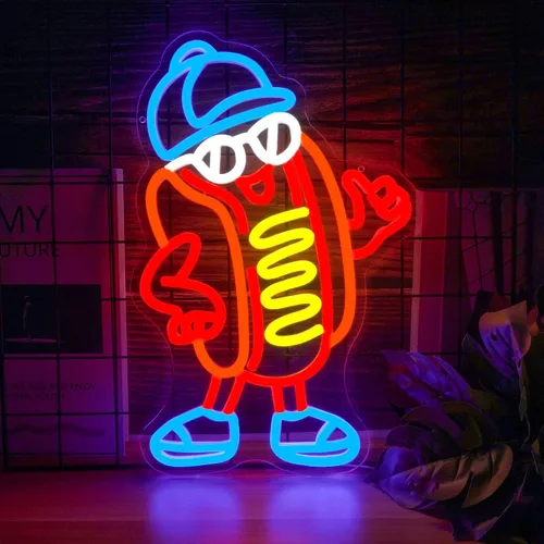 Vista 10 de Letrero de neón de arcade, luz LED, regulable, luces de juego para decoración de pared, alimentadas por USB, letrero de neón gaming para salas