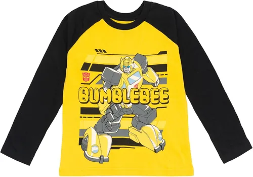 Vista 3 de Transformers Optimus Prime Bumblebee - Paquete de 2 camisetas para niños pequeños y grandes