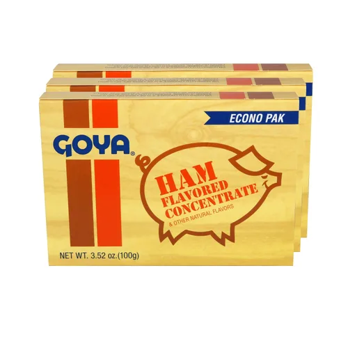 Vista 7 de Goya Foods Concentrado con sabor a jamón, reducido en sodio, 1.41 onzas (paquete de 36)