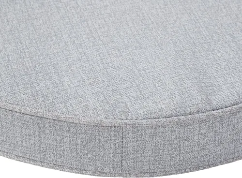 Vista 4 de Cojín de asiento reversible redondo de 18 pulgadas para exteriores, cemento
