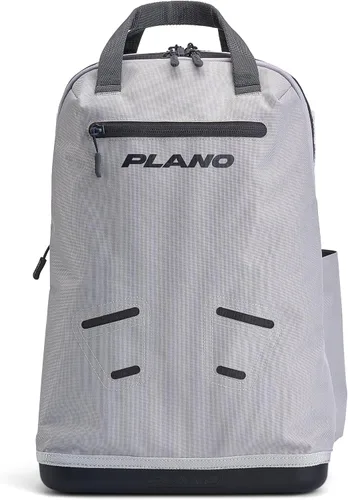 Vista 39 de Plano Bolsa de aparejos de pesca de vanguardia para fines de semana, base impermeable moldeada, almacenamiento espacioso, mangas de herramientas