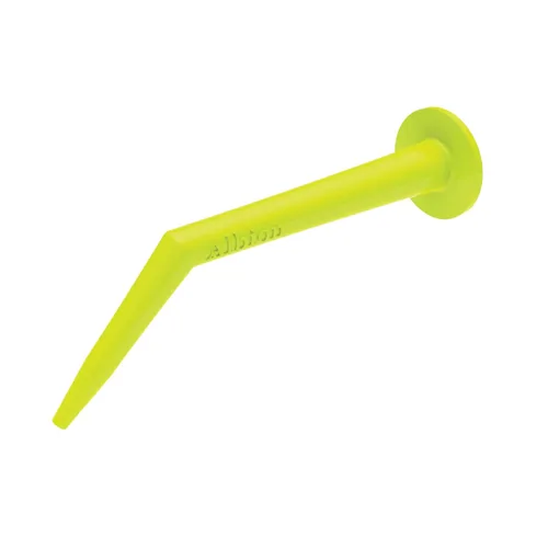 Vista 5 de Albion Engineering Company - Adaptador de boquilla de plástico para hombre, amarillo, adaptador de boquilla 3 8 para 421-G01 Ring Cap US