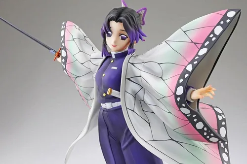 Vista 2 de Aoshima Demon Slayer: Kimetsu no Yaiba: Shinobu Kocho (versión limitada Ver.) Figura de PVC a escala 1:7, multicolor