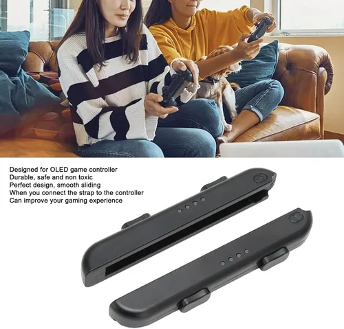 Vista 2 de Dilwe Joycon - Correas de muñeca para interruptor, correa de muñeca de repuesto Gamepad para Joy Con, paquete de 2, correas de muñeca Joycon
