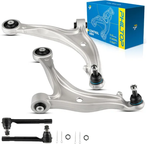Vista 102 de PHILTOP 6 piezas de brazo de control delantero inferior con barra estabilizadora de rótula para Nissan Rogue 2014-2020 Rogue Sport 2017-2022 Qashqai