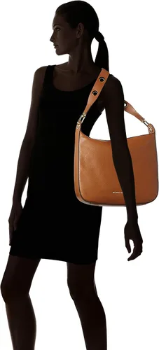 Vista 6 de MICHAEL Michael Kors Bolso de mano de cuero Raven para mujer color marrón talla L Equipaje L