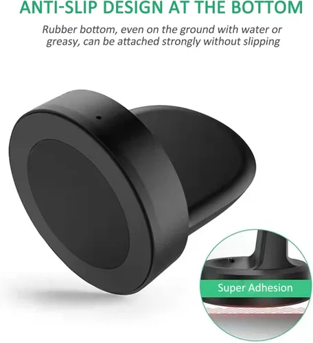 Vista 5 de Cargador de reloj Samsung Gear S3, S4 S2 inalámbrico Qi carga base base para reloj inteligente clásico/frontera