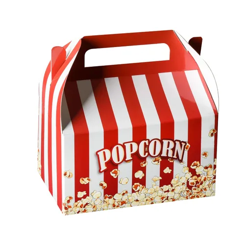 Vista 10 de Hammont Cajas de papel (10 unidades) - Cajas de galletas para regalos de fiesta, bonitos diseños, perfectas para fiestas y celebraciones, 6.25 x