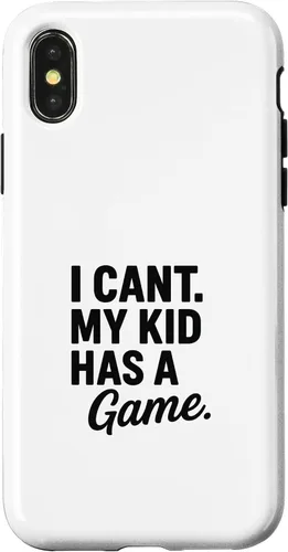 Vista 5 de I Can’t My Kid Has A Game Funny Parent Design Case for iPhone 16