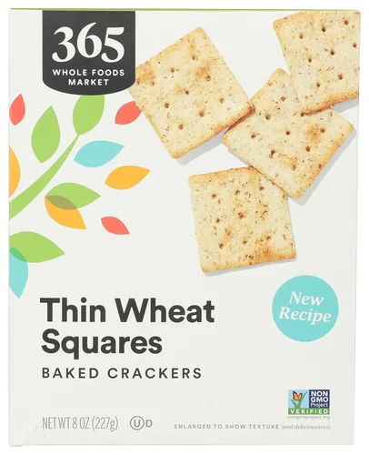 Vista 3 de 365 por Whole Foods Market, Cuadrados de Queso Cheddar Orgánico, 7 onzas (198 g)