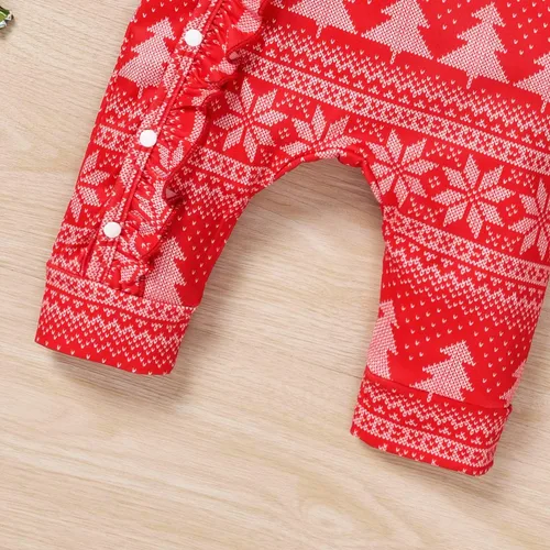 Vista 6 de Aalizzwell Mameluco para bebé niña, ropa de otoño e invierno con accesorios