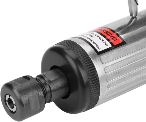 Vista 9 de WALFRONT Amoladora angular neumática de 1/4, amoladora de ángulo recto, kit de amoladora de troqueles neumáticos, máquina de grabado 18000‑20000rpm