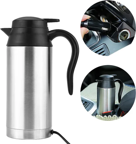 Vista 7 de Hervidor de agua eléctrico 25.4 fl oz, termo de calefacción seguro