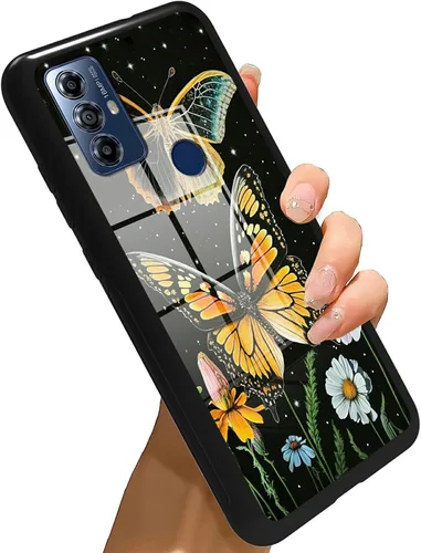 Vista 34 de Funda para Motorola Moto G Stylus 5G 2021 de vidrio templado, funda negra con diseño de mujer negra africana para mujeres y hombres, antiarañazos, a