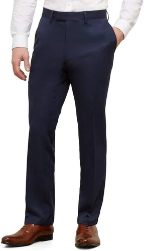 Vista 13 de Kenneth Cole Reaction Pantalón de vestir jaspeado ajustado para hombre Beige