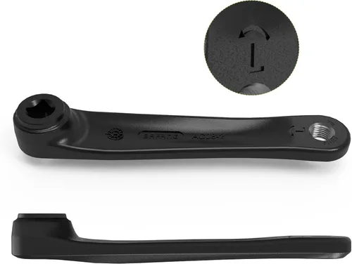 Vista 9 de BAFANG Brazo de manivela de 6.693 in bicicleta eléctrica agujero de diamante manivela motor medio bielas piezas esenciales accesorio motor medio