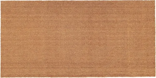 Vista 9 de Calloway Mills 153551224 Felpudo de fibra de coco natural con respaldo de vinilo, 12" x 24