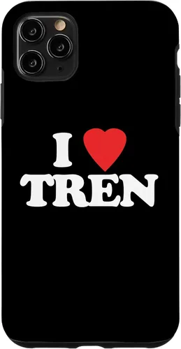 Vista 13 de I Love Tren - Funny Bodybuilder Weightlifting Workout Gym Case for iPhone 17