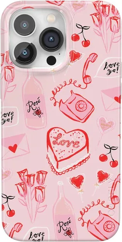 Vista 151 de Casely iPhone 14 Pro Case All Boo'd Up Purple Ghost Compatible with MagSafe Classic Ultra Thin Design