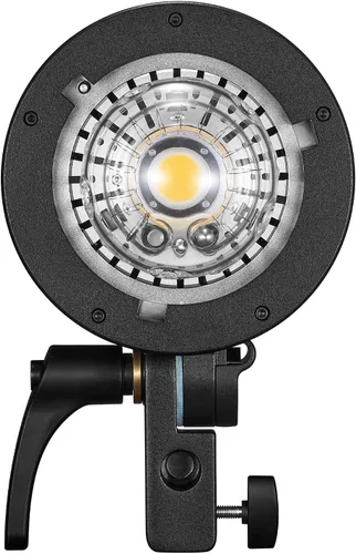 Vista 5 de GODOX QT600IIIM Estroboscópico Estudio Flash Light 600W GN76 1/8000s sincronización de alta velocidad Iluminación de fotografía Construido en 2.4G