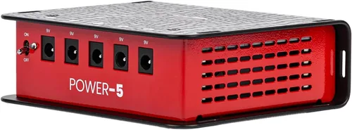 Vista 11 de Gator Estuche para Pedal de Efectos de Guitarra con Alimentación de 5 Salidas Aisladas: 5 x 9V CC @ 120mA Corriente de Salida Máxima: 600mA