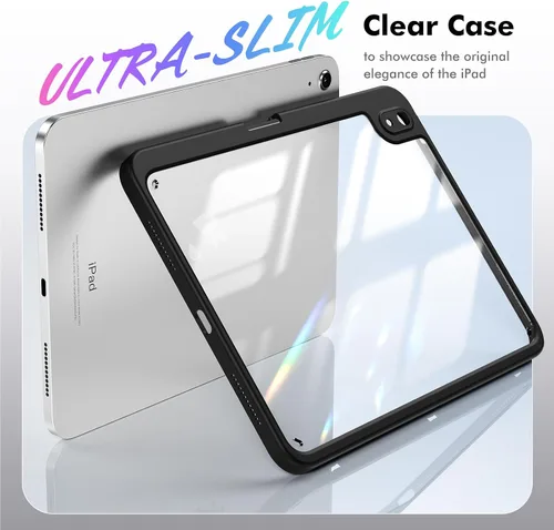 Vista 5 de INFILAND Funda para iPad (A16) 11ª generación de 11 pulgadas 2025/10ª generación de 10.9 pulgadas 2022, soporte multiángulo, cubierta magnética