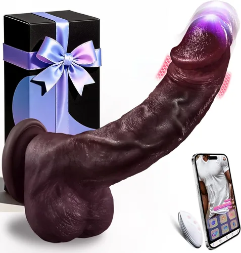 Vista 7 de 6.3'' Black Dildo Sex Toy, Soft Body-Safe Silicone Realistic Dildos Negro