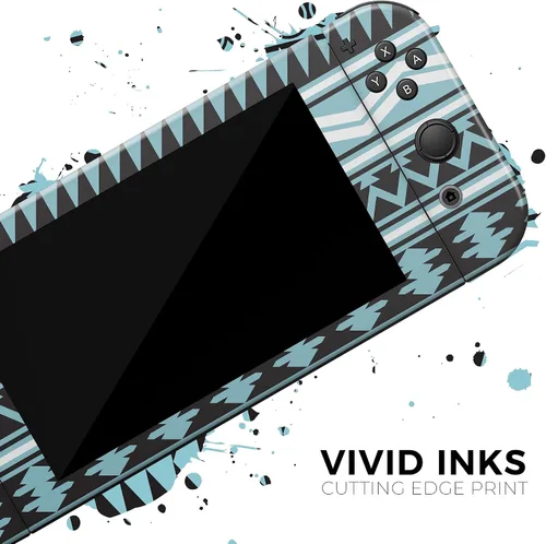 Vista 6 de Design Skinz - Compatible con Nintendo Switch Console Bundle - Skin Decal Protectora Resistente a los arañazos Cubierta de vinilo extraíble - Vector