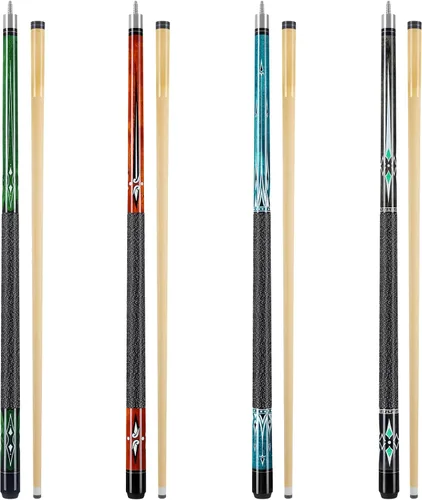 Vista 11 de Pool Cue, 58 inch Maple Billiard Pool Cue Sticks for Adults with 13mm Tip, 18 19 20 21oz Professional Pool Sticks with Anti-Slip Thread Wrapping for